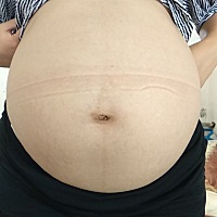 孕35周了，有没有懂的宝妈帮看下男孩女孩😝😝