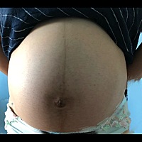 有会看肚型的吗？这是男宝肚还是女宝肚呀？