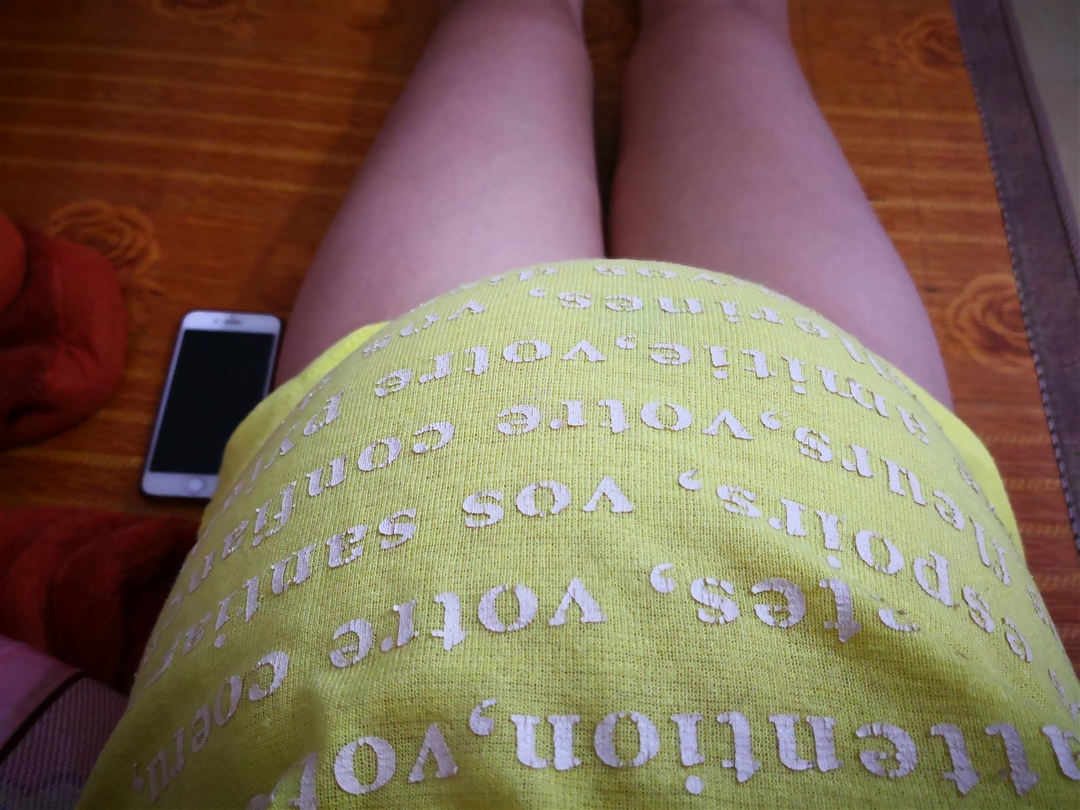 现在的是32周的肚子，会不会觉得好大呢？