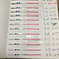 麻烦大家帮我看看，感觉在28.29号都是强阳，在29号晚上安排了一次，30号测显示好想转弱了，今晚还需要同...