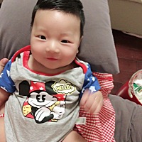 宝宝出生三个月啦……