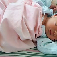 报喜啦！8.22超快顺产5.4斤男宝宝一枚，从阵痛到宝宝出生一共大概4小时，36+3属于早产的，还好宝宝体重...