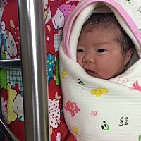 我的小公举，32天了，爸爸妈妈爱你😘