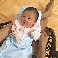 小宝贝长到了点