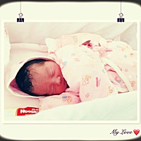 37+2顺产5.6斤女宝，小家伙迫不及待的出来跟家人见面！