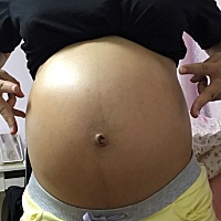 孕36周，目前没有长纹，希望宝宝给点力，能坚持到生都不要长妊娠纹。从孕30周开始，体重就没有增加过，...