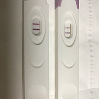 连着两天测都是这个结果 是不是真有了 ？但是8月2号来的月经 为什么9月7号晚上还来过一点 就那天晚上一...