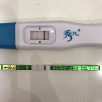 月经推迟2天，用两个牌子去测了下，这个应该不会错吧？！