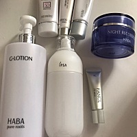 晒晒备孕开始就用的化妆品。。 小朋友影子没看到，花在自己脸上的不少。。哈哈哈哈