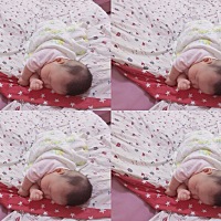 怎么感觉宝宝头型那么长呢 怎么办啊 还有宝宝后面头发是秃的咋回事