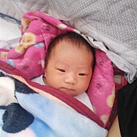 我的宝贝宝贝，快快乐乐的长大