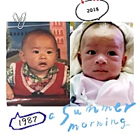 不要彩超猜儿子长相了 把你老公小时候的丑照翻出来 保证让你绝望😂