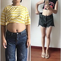 生完孩子老公一直嫌弃我太胖了，男人都是视觉动物，一个月我的变化，老公眼睛都亮了