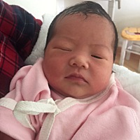 报喜啦！9月13日早上8点4分喜得千金一枚！6斤半！超级可爱双眼皮宝宝！9月11日见红9月12日凌晨4点开始宫...