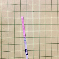 还有两三天就来月经，不敢用验孕棒测试怕失望。下图是刚用排卵试纸测的双杠。姐妹们，我这个备孕有希望吗？