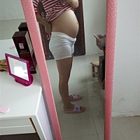32周的肚子，帮看看男女呗😊