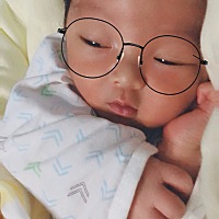 爱你 我的宝贝 不爱哭 就是晚上不睡 爱玩 哼