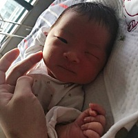 你把妈妈都融化了。何况是爸爸