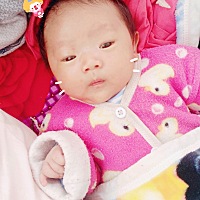 我们满月了😊呵呵