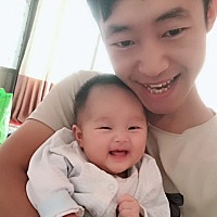 笑的真开心