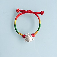 给宝贝编的生肖手链，还不错吧