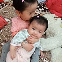 这两个是姐姐😄😃