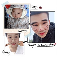 珮琪爸比挣钱的速度 ，快跟不上我们娘俩花钱的速度咯🙈