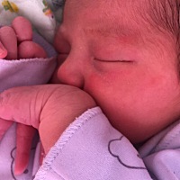 我家宝宝出生了 爸爸妈妈爱你😘