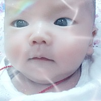 二宝今天50天了，小宝贝健康快乐成长噢😍😍😍