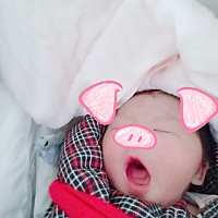 我家小公主一天了