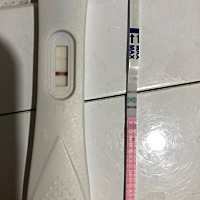本来10月7号来的，今天验了这样，排卵试纸强阳，是有了吗