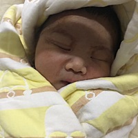 2018年10月12日16点59分，顺产男宝8斤6两，媳妇真伟大，产生一直陪护，差一点没坚持住要刨