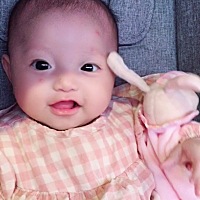 从怀孕到现在 突然感慨时间过得很快 一下子女儿就3个月啦！ m