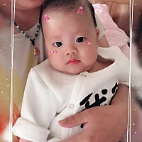 76天的小宝宝啦～我的小情人啊！不闹的时候真好，闹腾的时候真是够人受的，亲们，有同款小宝宝吗？晚上...