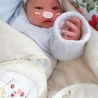 本人女，30天，本领一哭二闹三尿尿，本人暂时不想找男朋友，因为他要抢我的纸尿裤👊👊👊👊👊