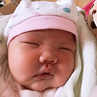 顺产，九斤的胖丫头，从此步上两个小棉袄的幸福生活