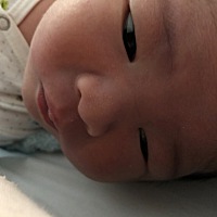 出生4天 小调皮 愿以后是帅气小王子