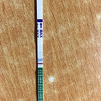 月经推迟了五天了，就买了早早孕测试一下，第一次用，不是早上的尿液，懂的朋友们帮忙看看，这是没有对吗？