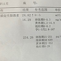 寻求帮助，谁懂这个给我科普一下吧，9月10号来月经，16号结束，下面是今天检查结果HCg值24.82，求大神解...