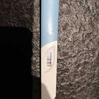 大家快帮我看看是不是有怀孕的可能，感觉排卵日在10.17，10.19回去一测就两条了！希望好孕