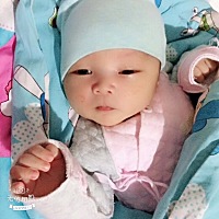 报喜啦！已生男宝7斤4两.今天我们满月啦！