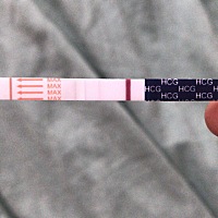 今天早上测的，不知道是不是有了，该去医院抽血吗？