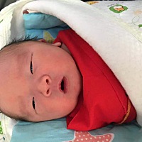 39粥，剖腹产男宝一枚，六斤半，母子平安。