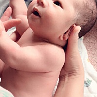 我的小天使，和妈妈一起坚强！