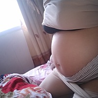 嘿嘿，猜猜看是男宝还是女宝，22周了哟，b超是是男宝，也好多人说是女宝，