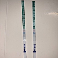 求大神们指点迷津，11.3日排卵。今天测的左边👈有浅浅的一道，是否怀孕？