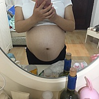 对照肚子猜男女、我是男宝宝