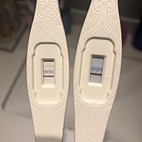 末次月经11月6号来的，今天姨妈还没来，昨晚测了一个验孕棒两条，今天早上又测了一下变成了意念灰，这是...