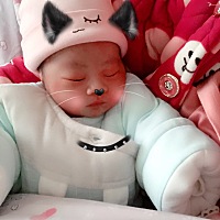 10.27。18:53迎来我的小公举❤ 妈妈后补照哈哈