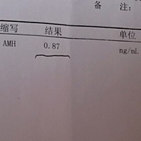 亲们，我3岁，医生说这个值太低，不容易怀孕，是真的？我也不懂，求大家帮忙看下。